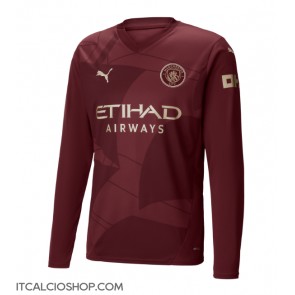 Manchester City Terza Maglia 2024-25 Manica Lunga